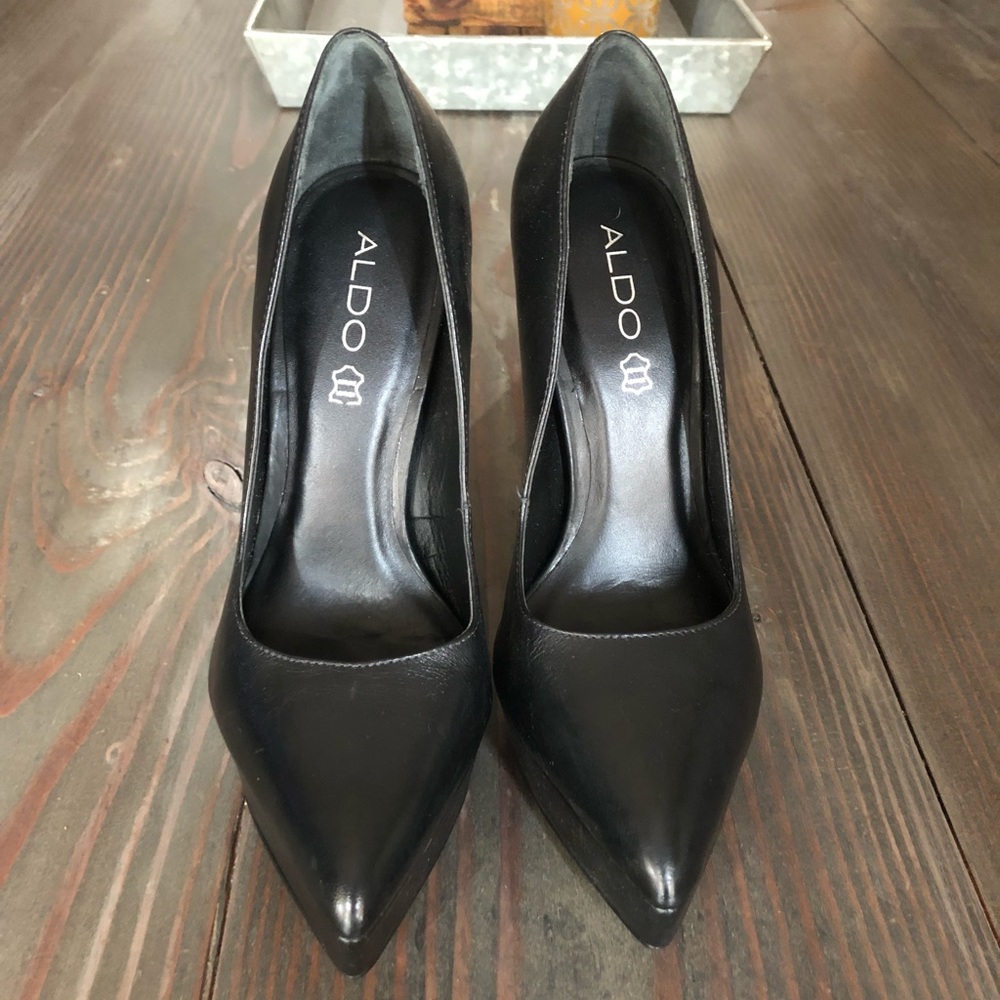 Brand new, never worn Aldo pointy toe pumps.